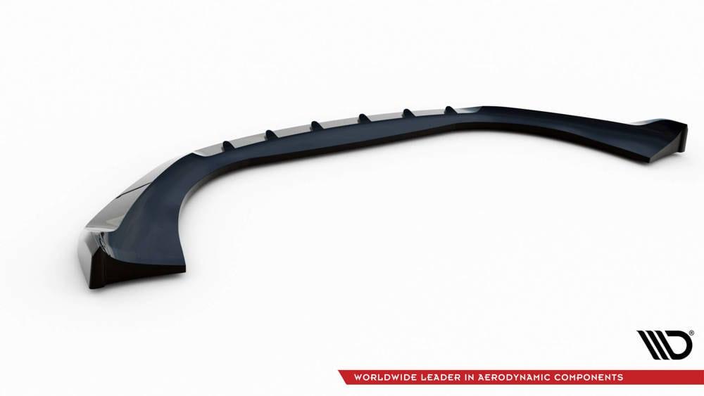 Front Lippe / Front Splitter / Frontansatz V.1 für Porsche Macan Mk1 von Maxton Design