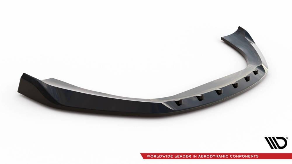 Front Lippe / Front Splitter / Frontansatz V.1 für Porsche Macan Mk1 von Maxton Design