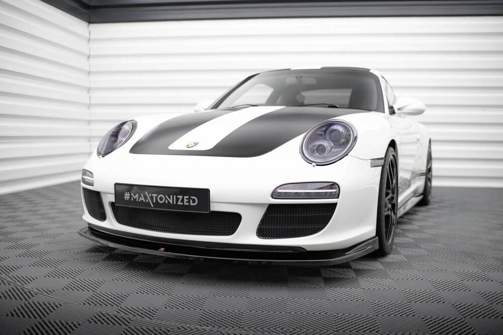 Front Lippe / Front Splitter / Frontansatz V.2 für Porsche 911 Carrera 997.2 von Maxton Design