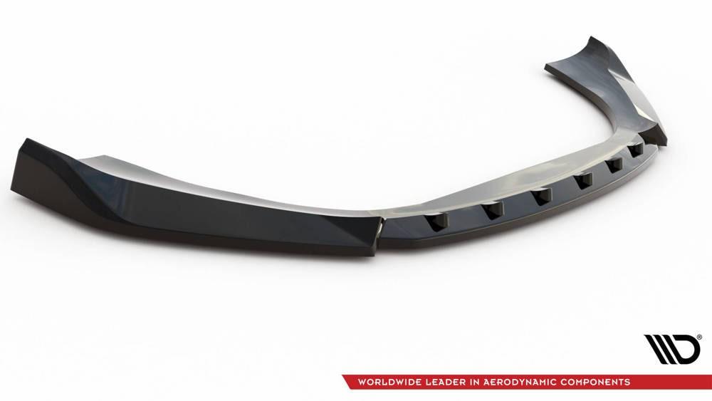 Front Lippe / Front Splitter / Frontansatz V.2 für Porsche Macan Mk1 von Maxton Design