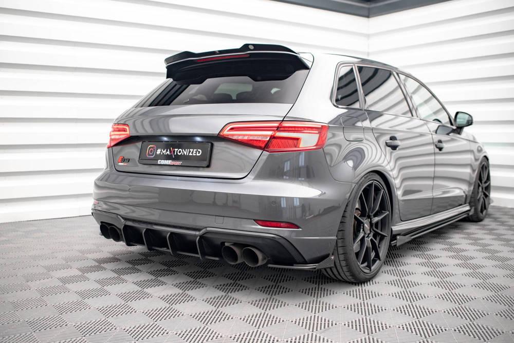 Spoiler Cap für Audi S3 8V Sportback Facelift von Maxton Design