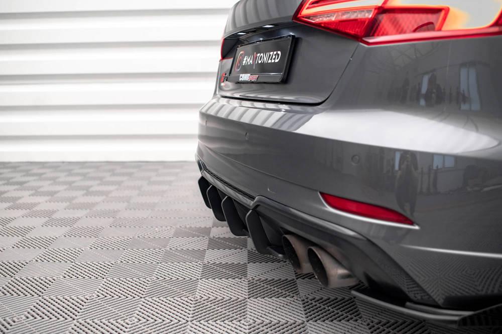 Heckdiffusor Street Pro für Audi S3 8V Sportback Facelift von Maxton Design