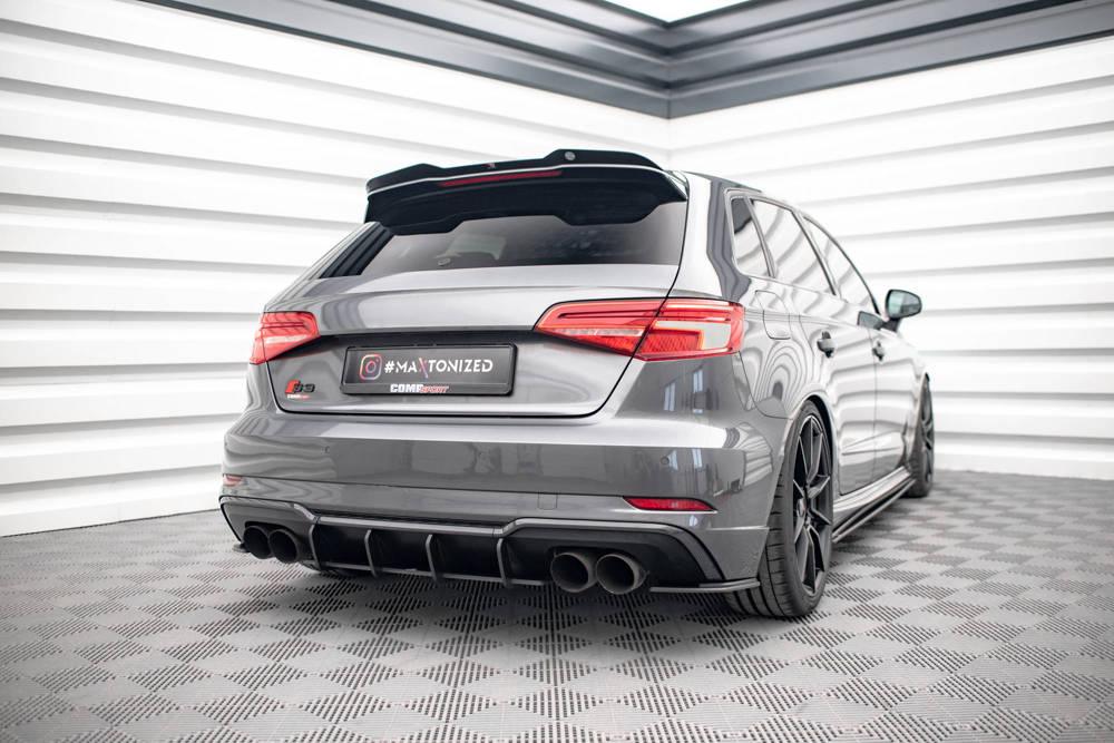 Heckdiffusor Street Pro für Audi S3 8V Sportback Facelift von Maxton Design