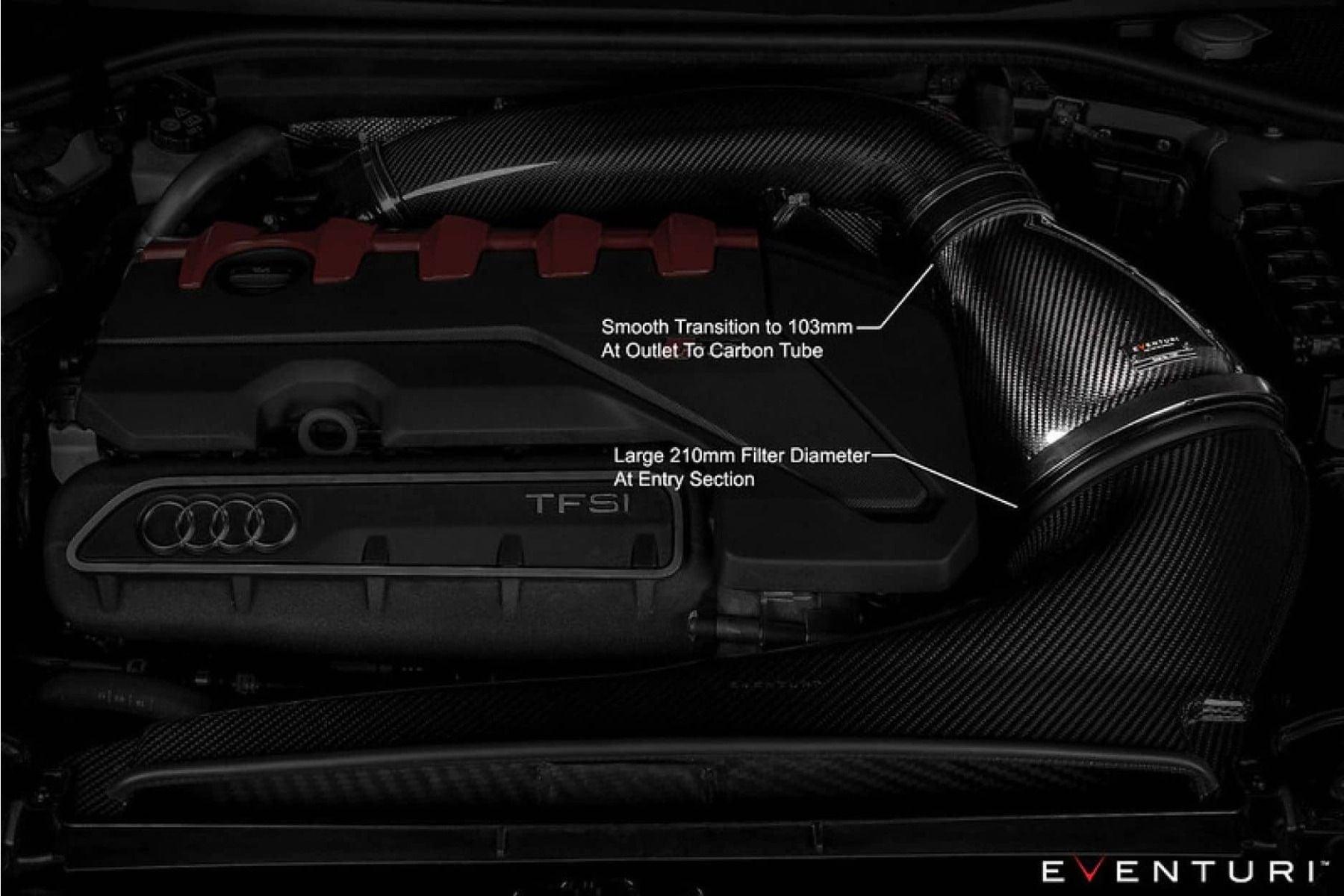  Eventuri Carbon Ansaugsystem für Audi RS3 8Y