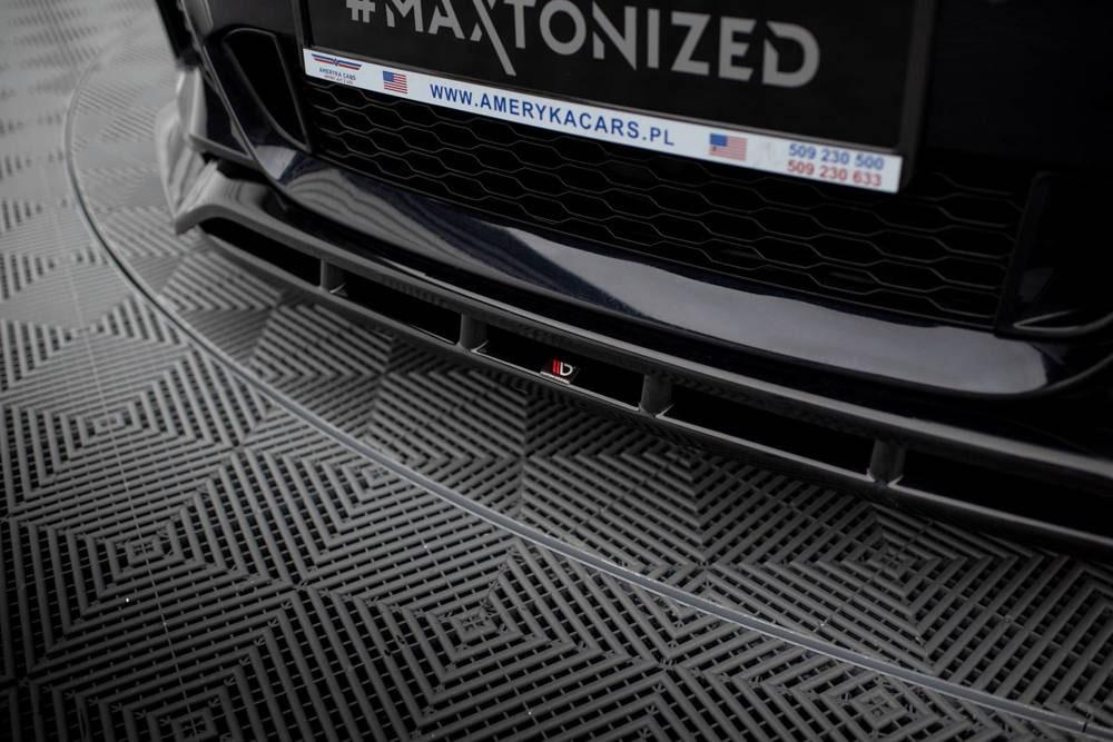 Front Lippe / Front Splitter / Frontansatz für BMW 6 GT G32 M-Paket von Maxton Design