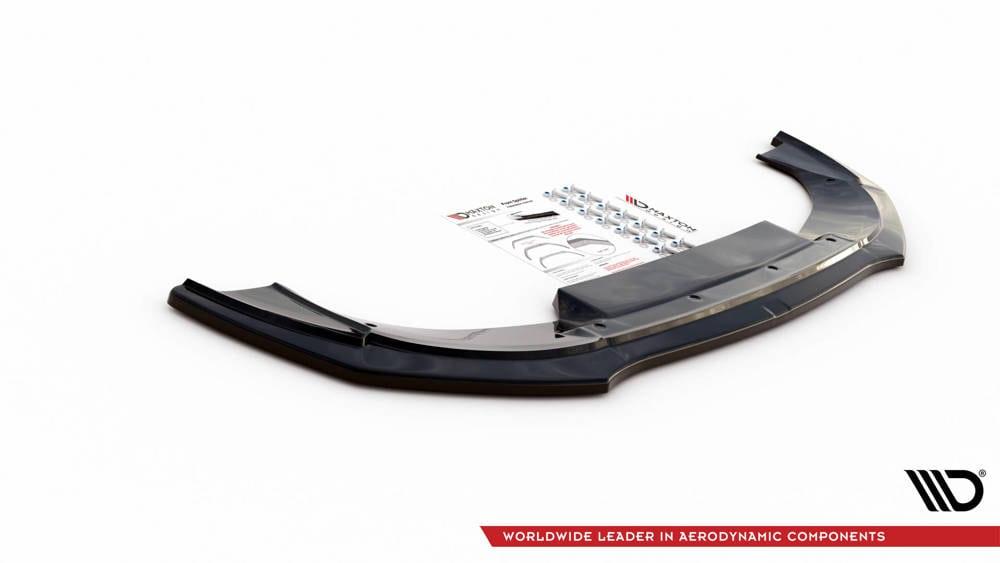 Front Lippe / Front Splitter / Frontansatz für Fiat 500 Abarth Facelift von Maxton Design