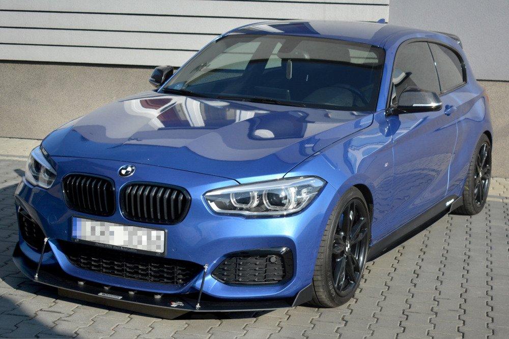 Front Splitter / Cup Schwert / Frontansatz Sport V.2 für BMW 1 F20/F21 M-Power Facelift von Maxton Design