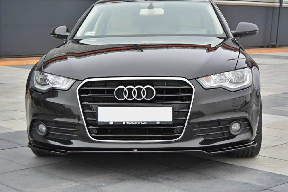 Front Diffusor / Front Splitter / Cup Schwert / Frontansatz für Audi A6 4G von Maxton Design