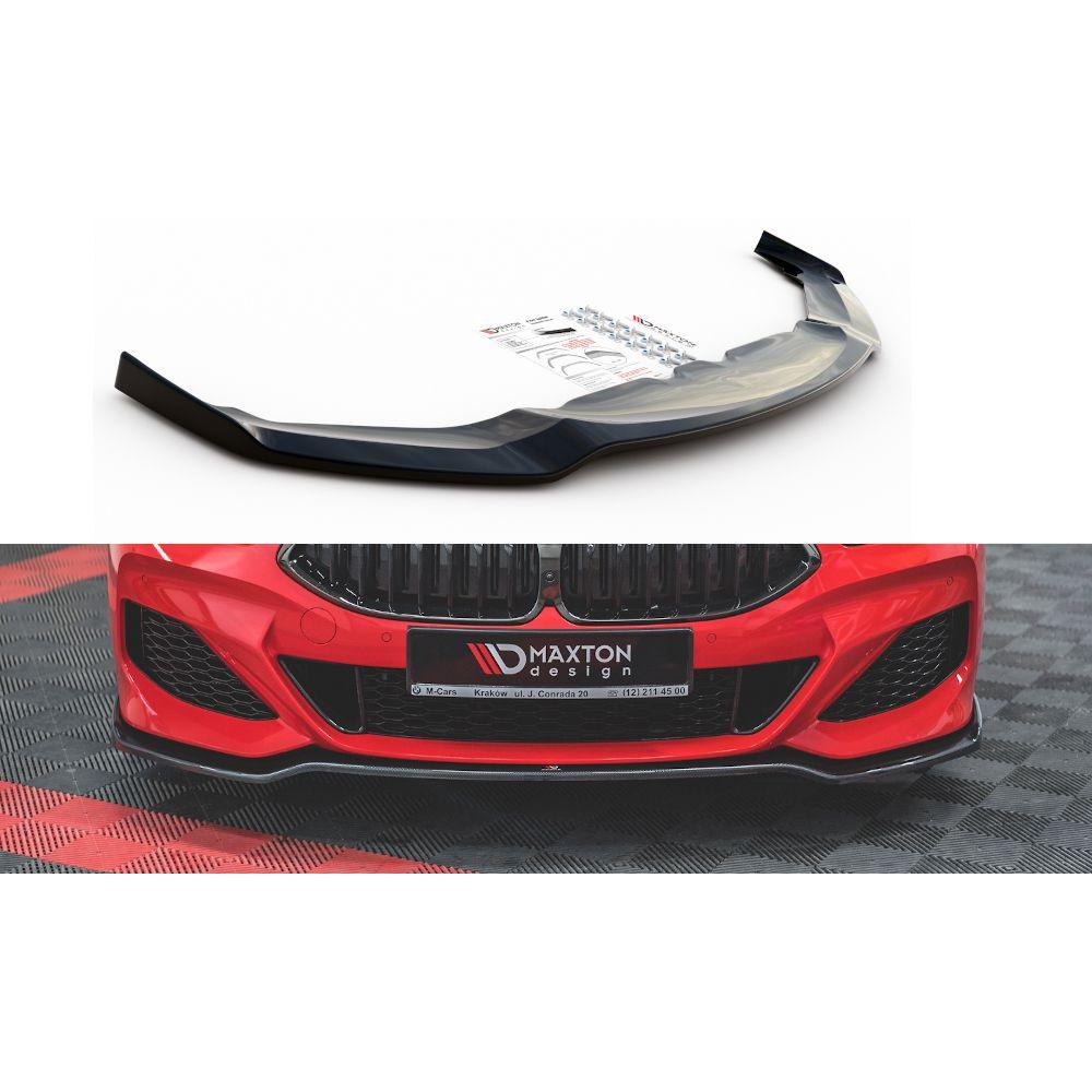 Front Lippe / Front Splitter / Frontansatz V.2 für BMW 8 Coupe / Grand Coupe G15 / G16 M-Paket von Maxton Design - UPGRADEMYCAR