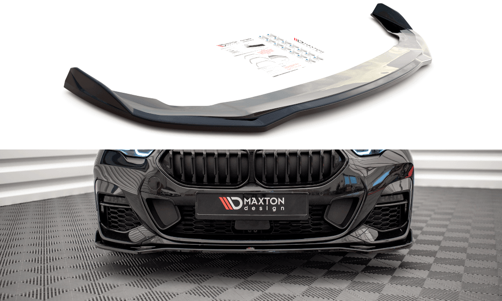 Front Diffusor / Front Splitter / Cup Schwert / Frontansatz für V.3 BMW 2er Gran Coupe mit M-Paket / M235i F44 von Maxton Design