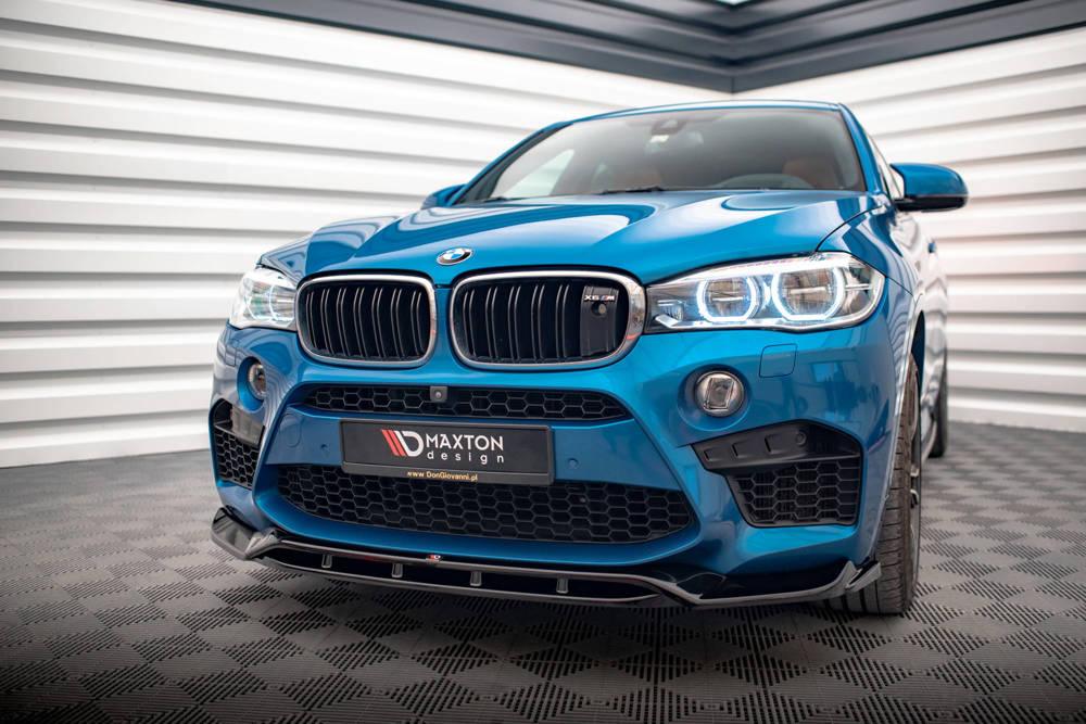 Front Lippe / Front Splitter / Frontansatz V.3 für BMW X6 M F86 von Maxton Design