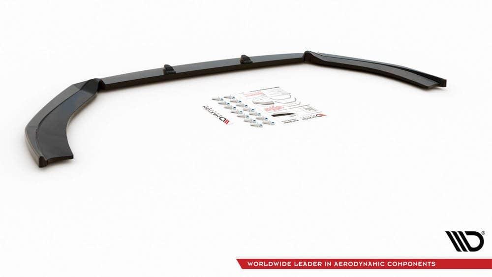 Front Lippe / Front Splitter / Frontansatz V.4 für Audi RS3 8V Facelift Sportback von Maxton Design - UPGRADEMYCAR