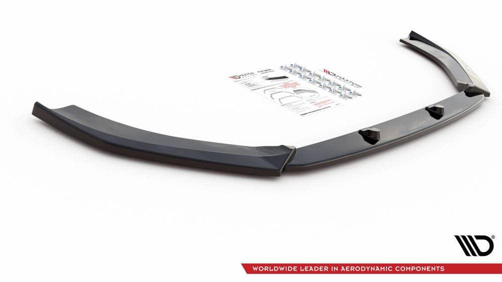 Front Lippe / Front Splitter / Frontansatz V.4 für Audi RS3 8V Facelift Sportback von Maxton Design - UPGRADEMYCAR