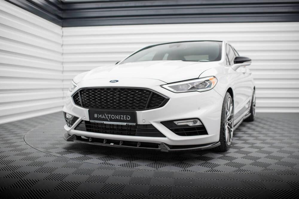 Front Lippe / Front Splitter / Frontansatz für Ford Mondeo Sport MK5 Facelift von Maxton Design