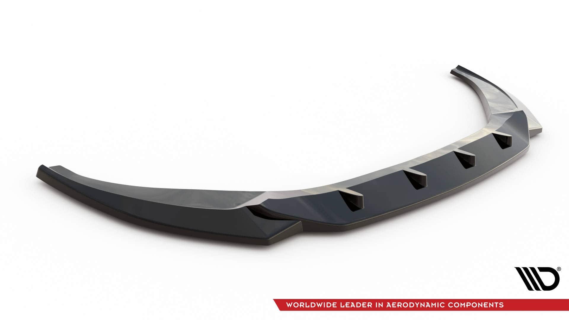 Front Lippe / Front Splitter / Frontansatz V.1 für Audi A6 C8 von Maxton Design