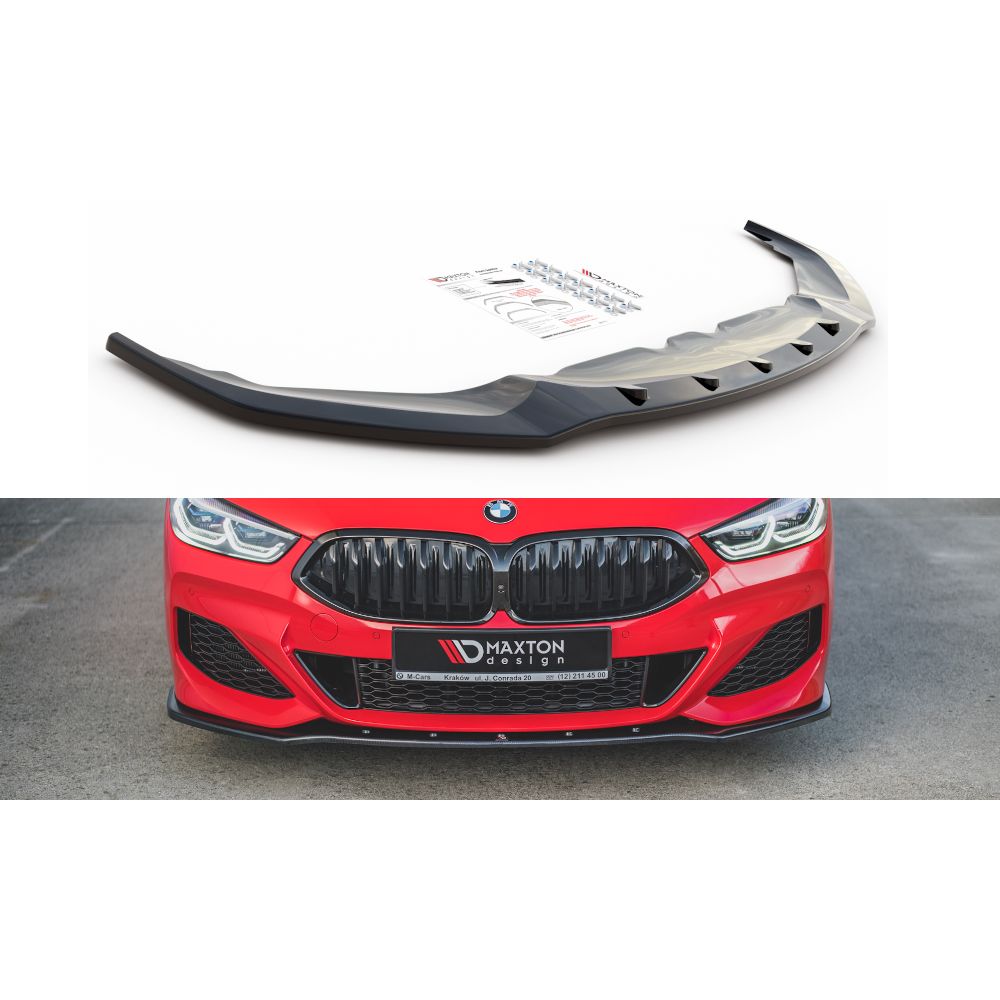 Front lip / front splitter / front approach V.1 for BMW 8 Coupe / Grand Coupe G15 / G16 M package from Maxton Design 