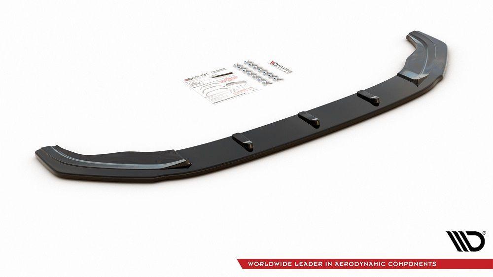 Front lip / front splitter / front approach V.1 for VW Golf 7 GTI from Maxton Design 