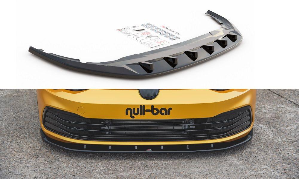 Front lip / front splitter / front approach V.1 for VW Golf 8 by Maxton Design 