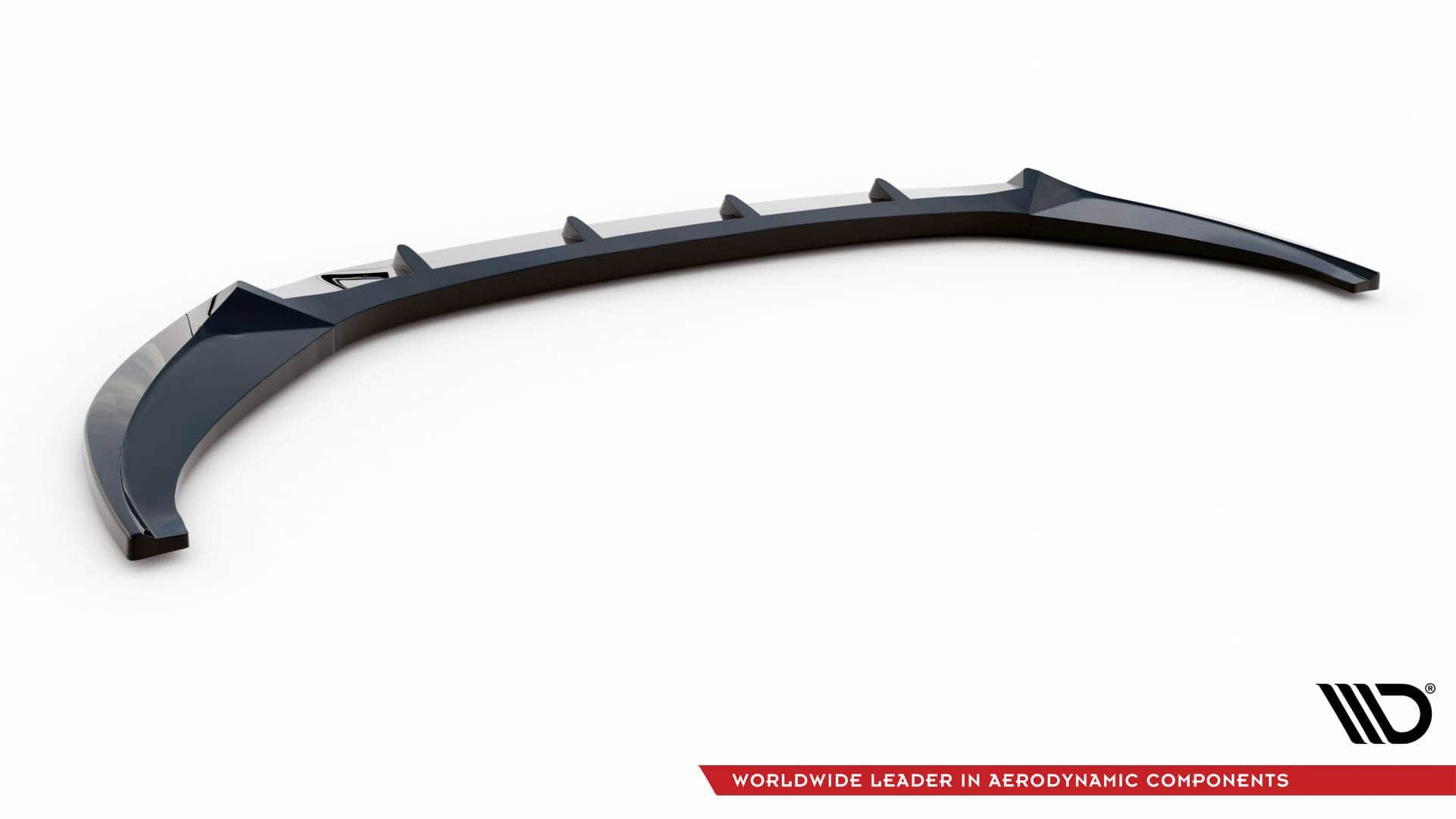 Front Lippe / Front Splitter / Frontansatz V.2 für Audi A6 C8 von Maxton Design