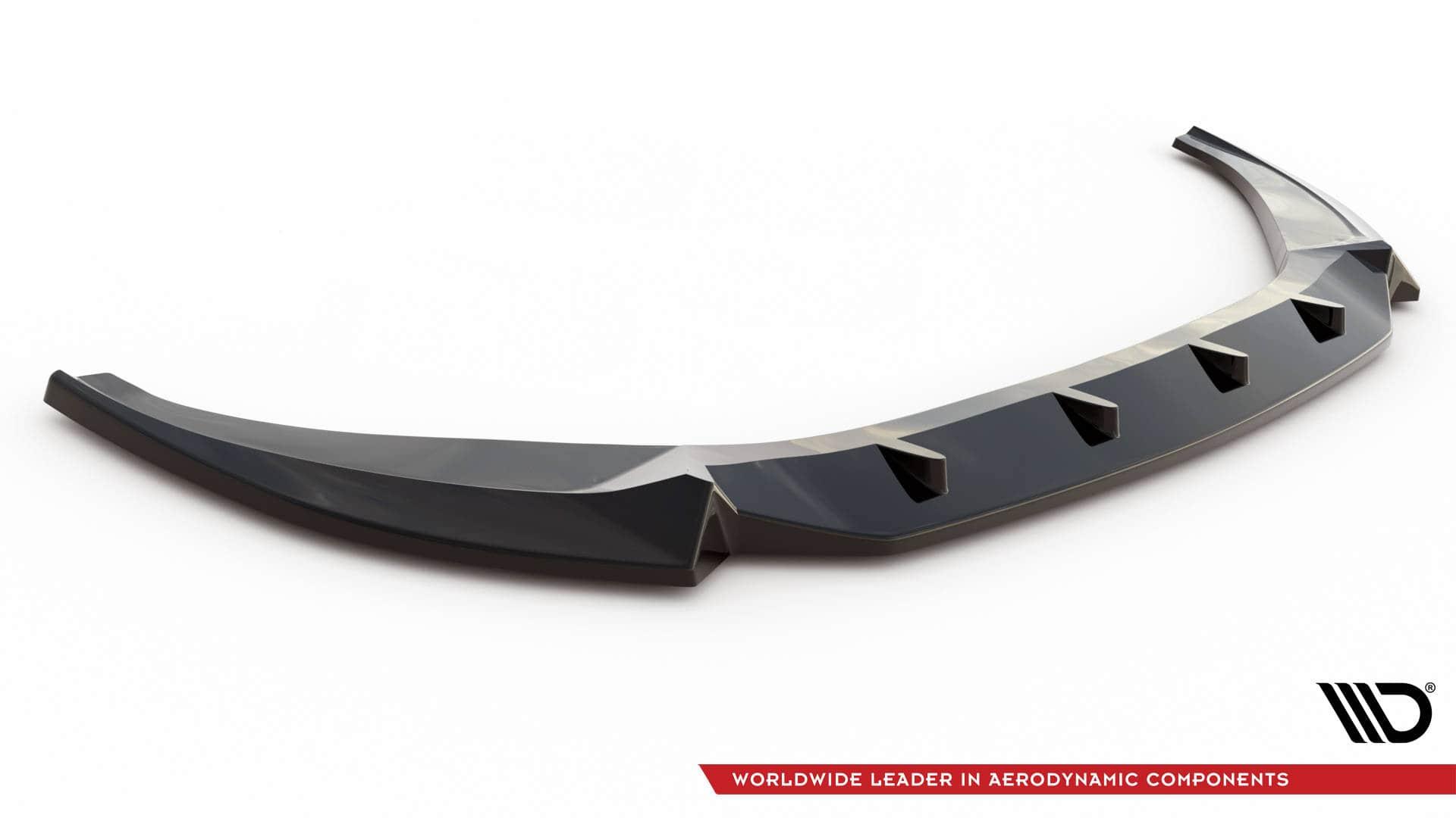 Front Lippe / Front Splitter / Frontansatz V.2 für Audi A6 C8 von Maxton Design