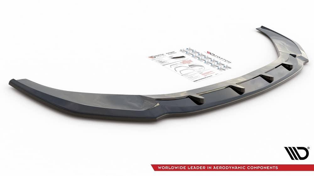 Front Diffusor / Front Splitter / Cup Schwert / Frontansatz V.2 für Audi A6 S-Line / S6 C8 von Maxton 