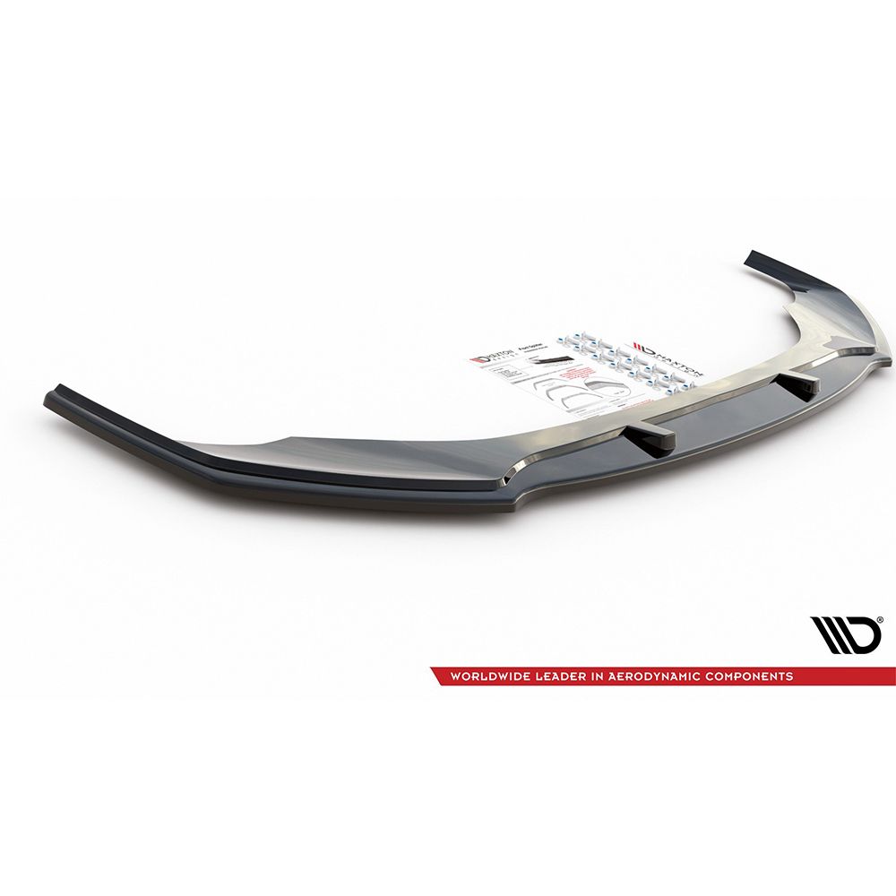 Front lip / front splitter / front approach V.2 for Audi A7 C8 S-Line from Maxton Design 