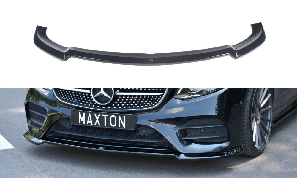 Front lip / front splitter / front approach V.2 for Mercedes E-Class W213 Coupe (C238) AMG-Line from Maxton Design 