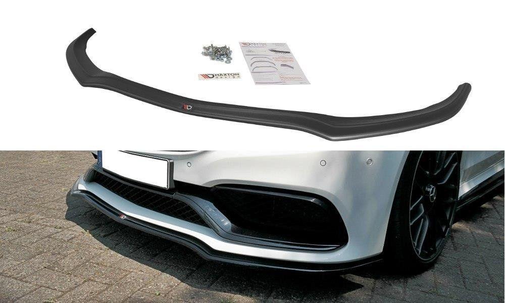 Front lip / front splitter / front approach V.1 for Mercedes C-Class C205 63 AMG Coupe from Maxton Design 