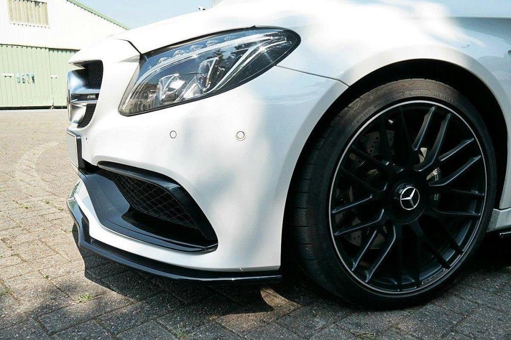 Front lip / front splitter / front approach V.1 for Mercedes C-Class C205 63 AMG Coupe from Maxton Design 