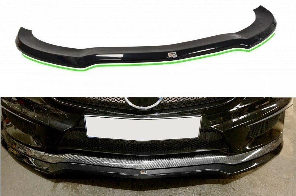 Front lip / front splitter / front approach V.1 for Mercedes CLA 45 AMG C117 from Maxton Design 