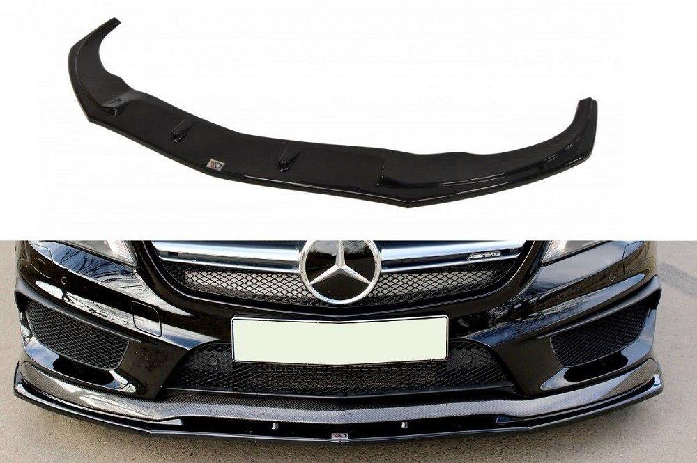 Front lip / front splitter / front approach V.2 for Mercedes CLA 45 AMG C117 from Maxton Design 