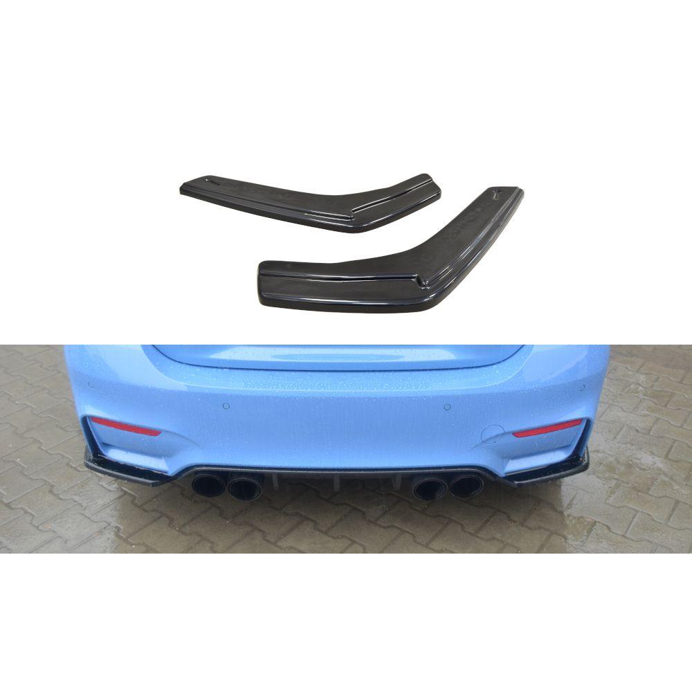 Side rear diffuser extension for BMW M4 F82 from Maxton Design 