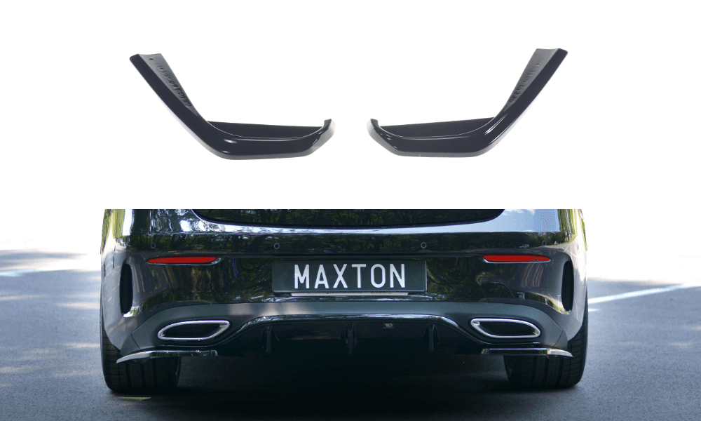 Side rear diffuser extension for Mercedes Benz E-Class W213 Coupe (C238) AMG-Line from Maxton Design 