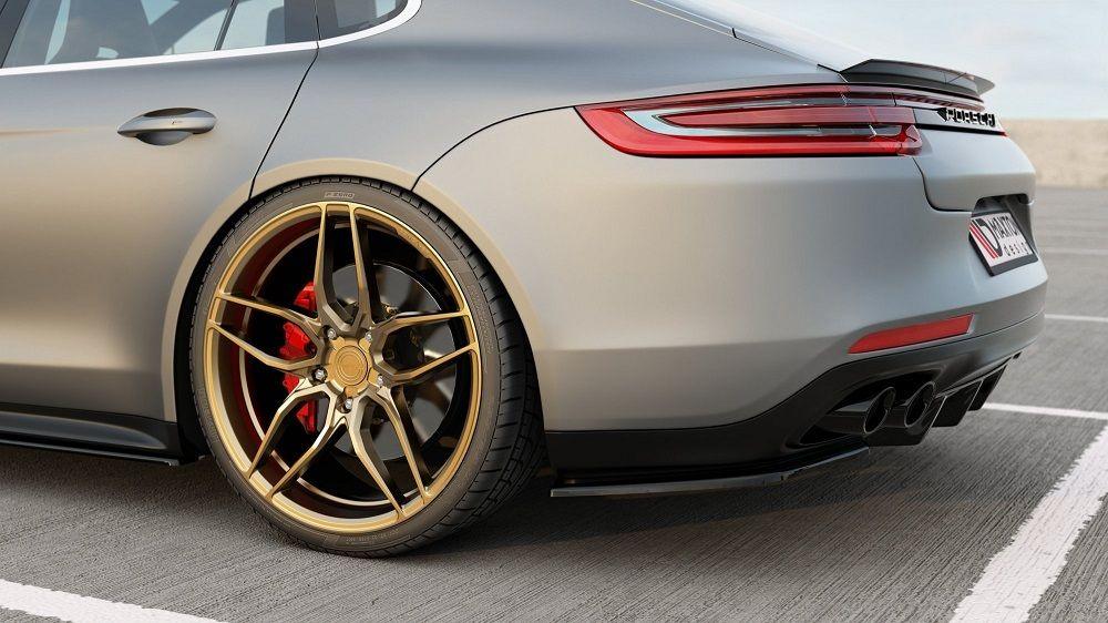 Side rear diffuser extension Porsche Panamera Turbo / GTS 971 by Maxton Design 