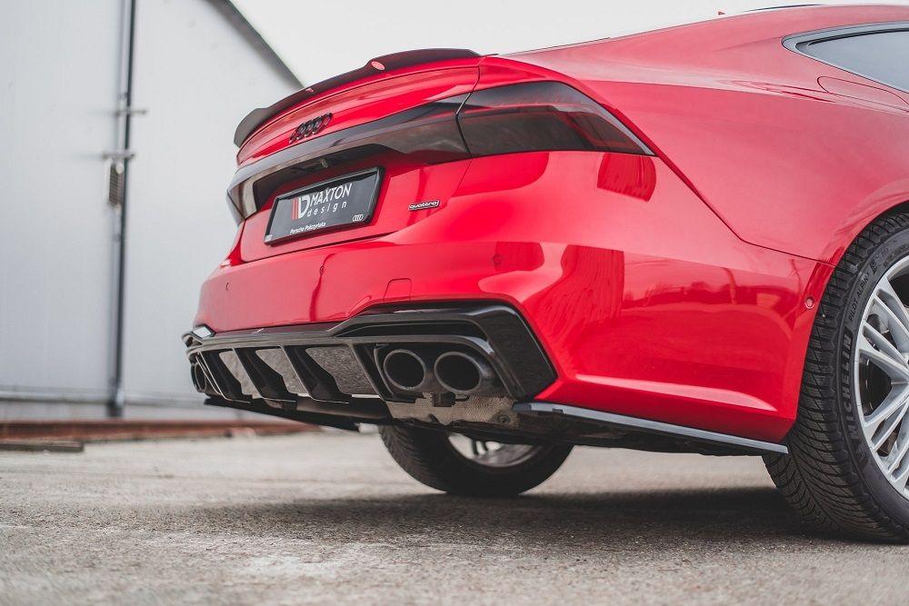 Rear diffuser for Audi A7 C8 S-Line from Maxton Design 