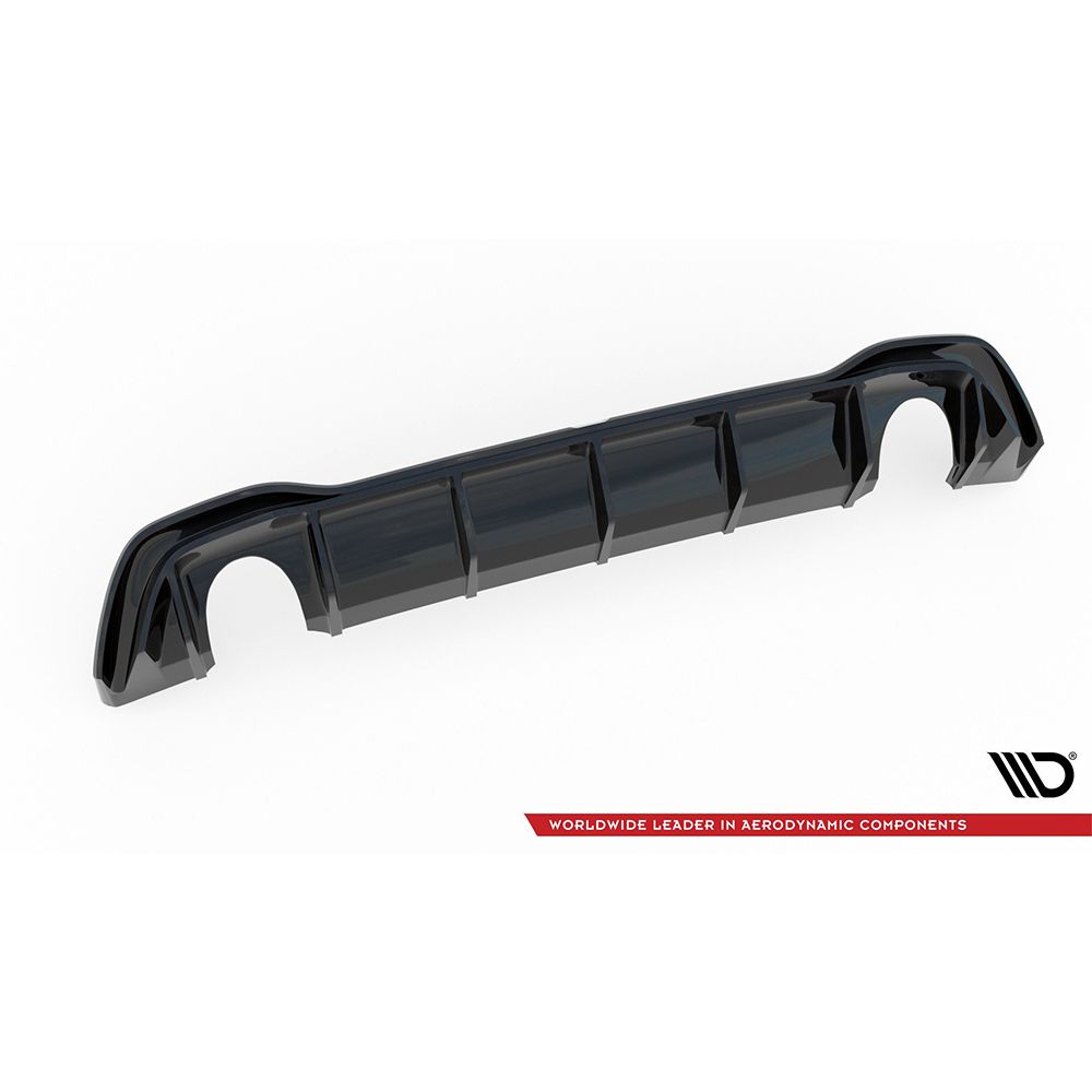 Diffusore posteriore in set con scarico per VW Golf 8 per il perfetto look GTI di Maxton Design