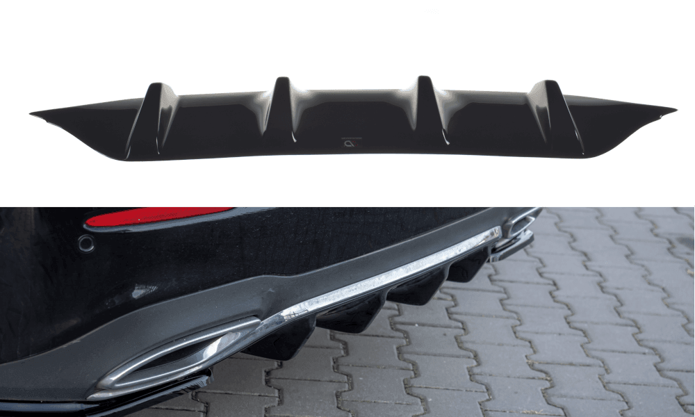 Rear diffuser extension for Mercedes Benz E43 AMG / AMG-Line W213 from Maxton Design 