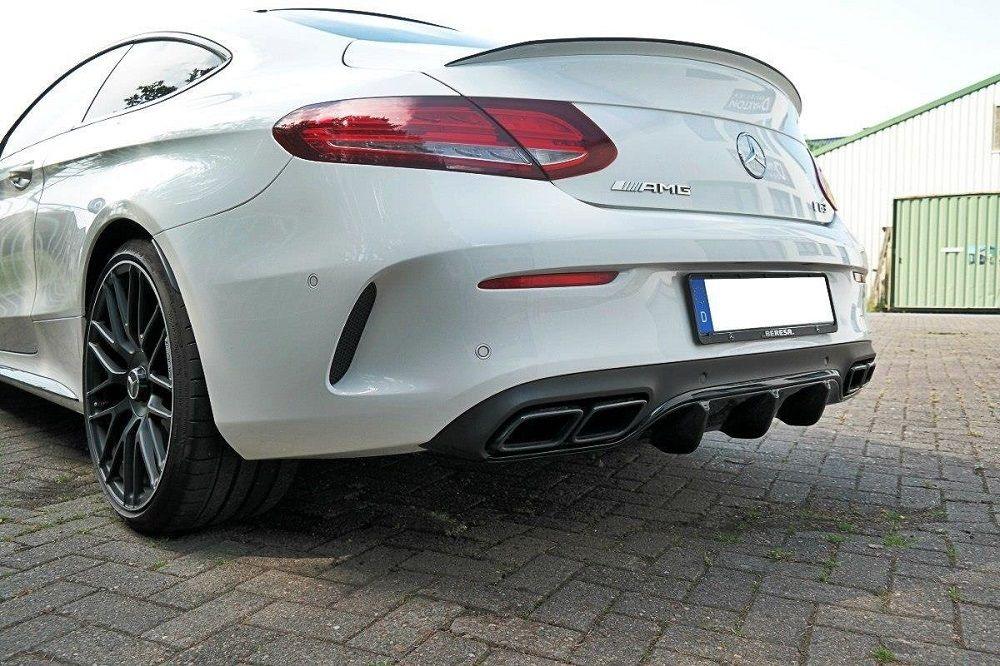 Rear diffuser extension for Mercedes C-Class C205 63 AMG Coupe from Maxton Design 