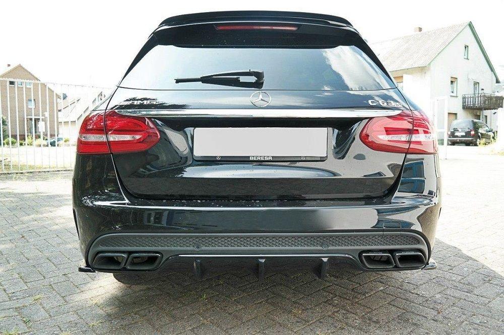 Rear diffuser extension for Mercedes C-Class S205 63 AMG T-Model from Maxton Design 