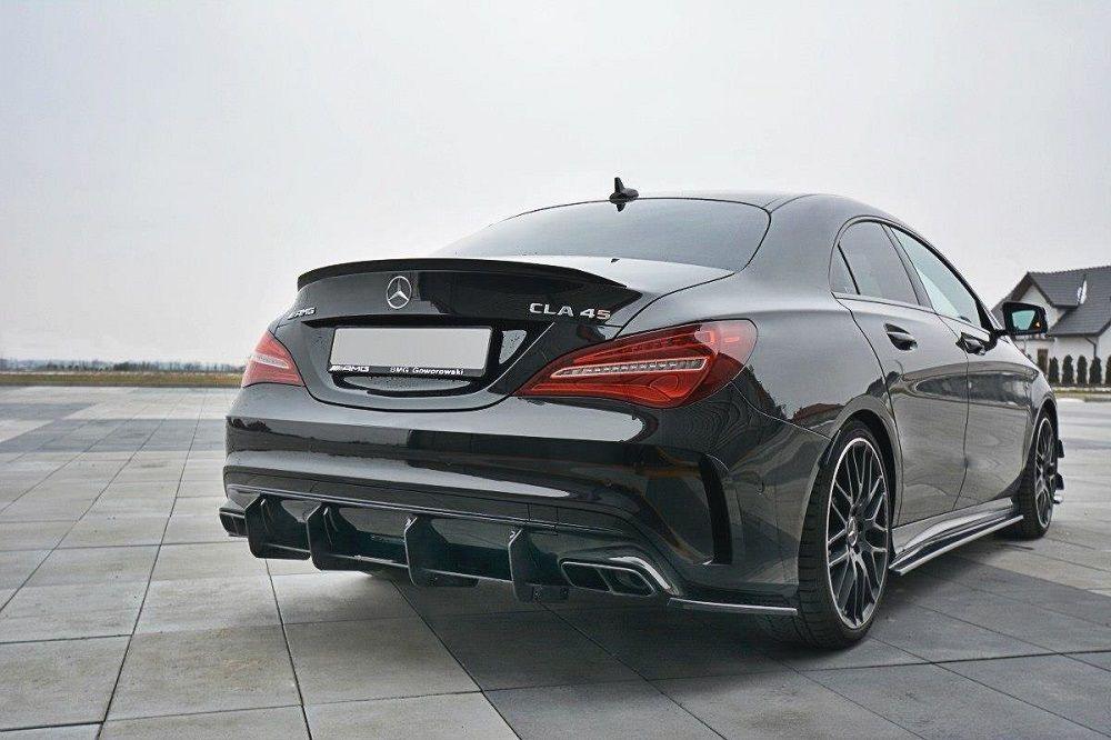 Rear diffuser extension for Mercedes CLA A45 AMG C117 Facelift from Maxton Design 