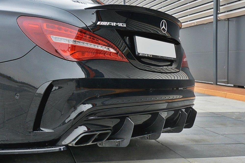 Rear diffuser extension for Mercedes CLA A45 AMG C117 Facelift from Maxton Design 