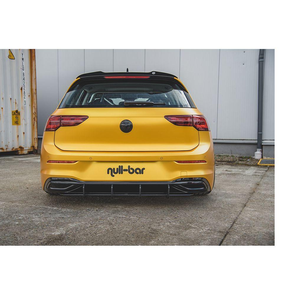 Rear diffuser extension V.2 for VW Golf 8 from Maxton Design 