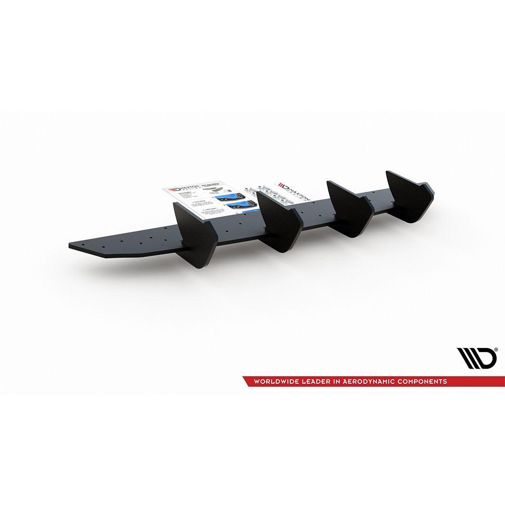 Rear diffuser extension V.2 for VW Golf 8 from Maxton Design 