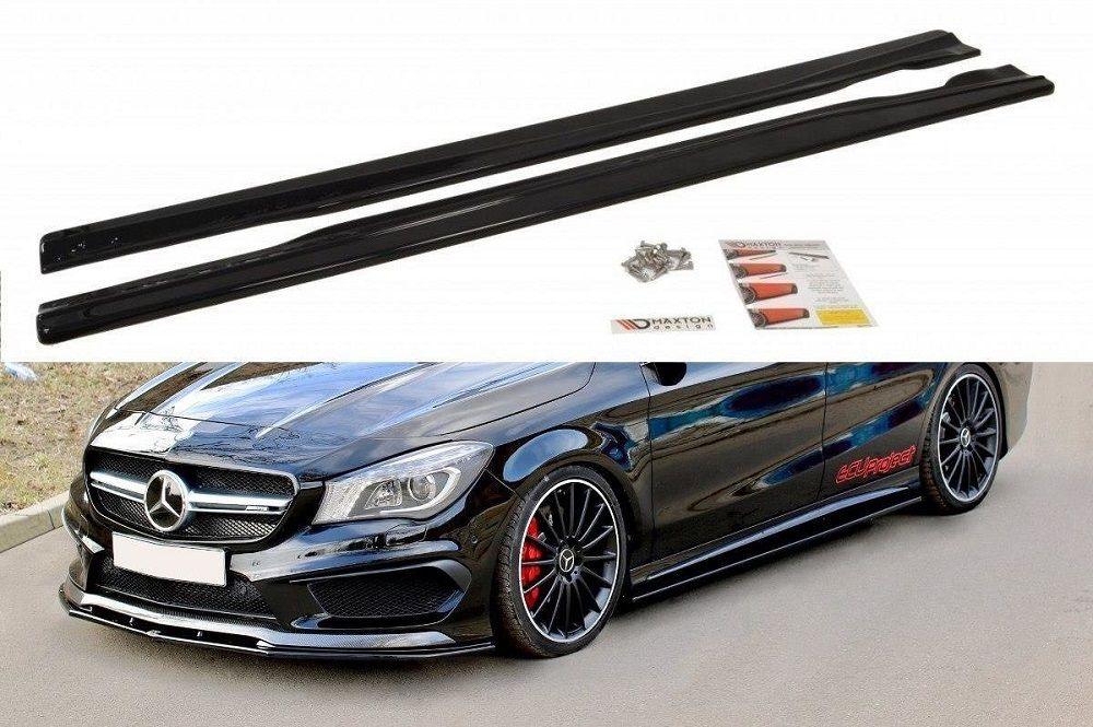 Seitenschweller Erweiterung für Mercedes CLA 45 AMG C117 / A45 AMG W176 (vor Facelift) von Maxton Design