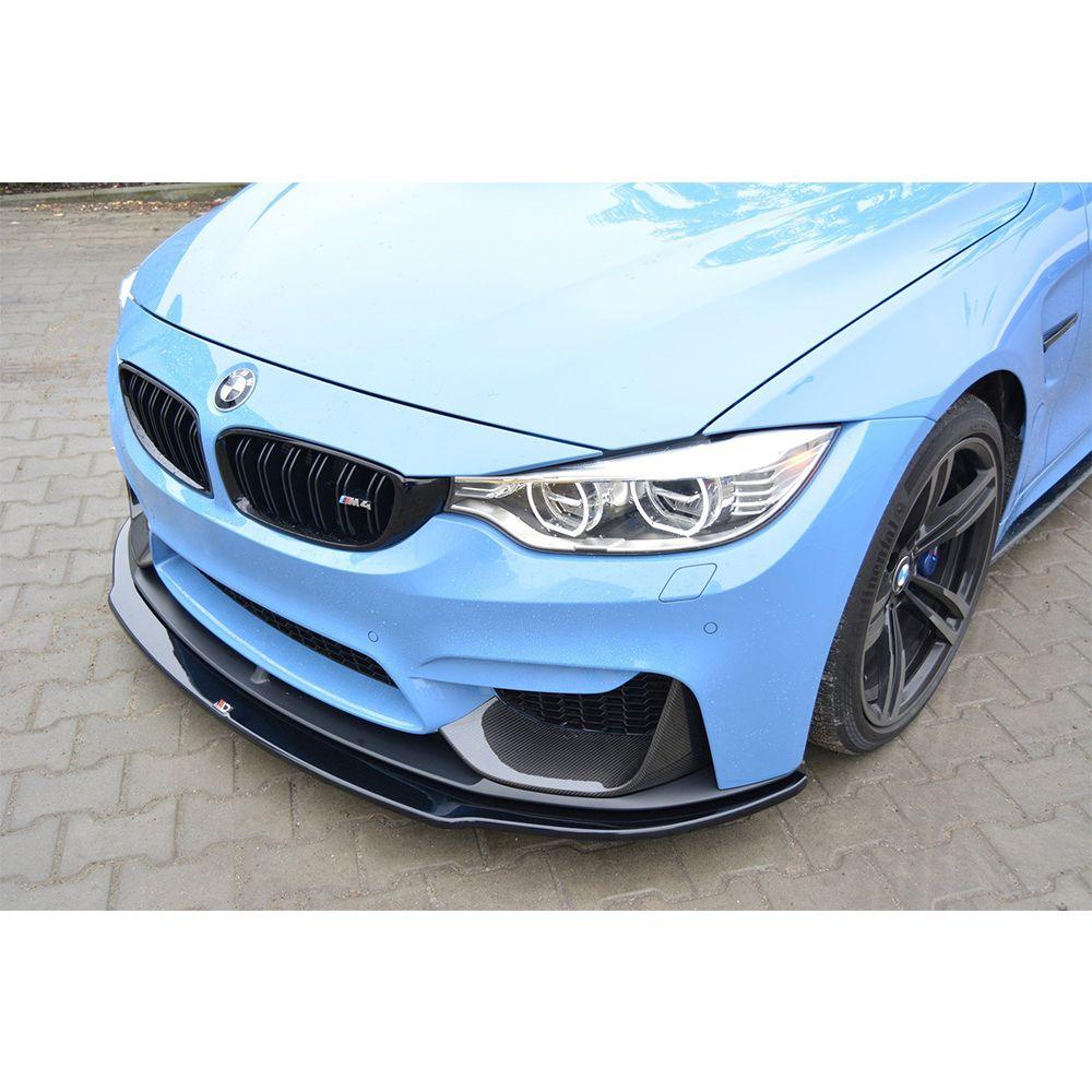 Front lip / front splitter / front apron for BMW M4 F82 M-performance by Maxton Design 