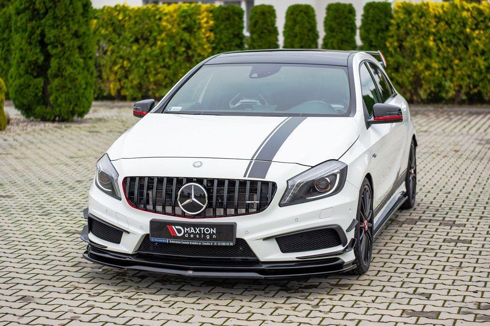 Front lip / front splitter / front approach for Mercedes Benz A-Class A45 AMG W176 from Maxton Design 