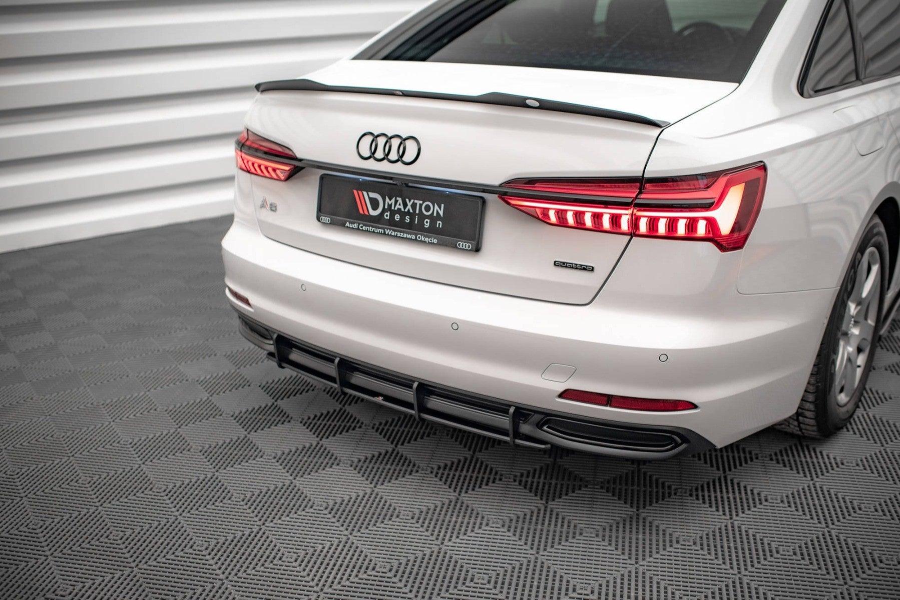 Heckdiffusor Street Pro für Audi A6 C8 ohne S-line von Maxton Design