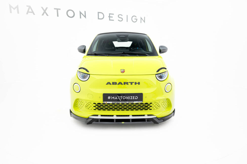 Front Lippe / Front Splitter / Frontansatz für Abarth 500e von Maxton Design