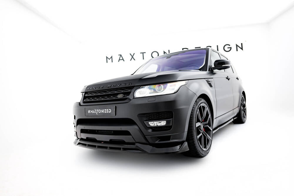 Front Lippe / Front Splitter / Frontansatz für Land Rover Range Rover Sport Mk2 von Maxton Design