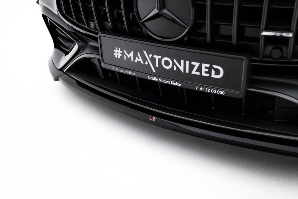 Front Lippe / Front Splitter / Frontansatz V.1 für Mercedes CLE 53 AMG C236 von Maxton Design